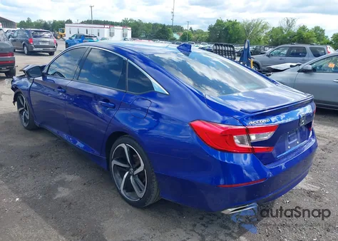 2019 Honda Accord Sport 2.0T из США, поврежденный, VIN 1HGCV2F30KA008643